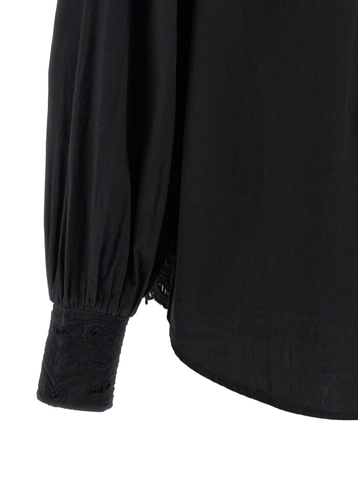 FARM RIO 'Black Embroidered' Shirt
