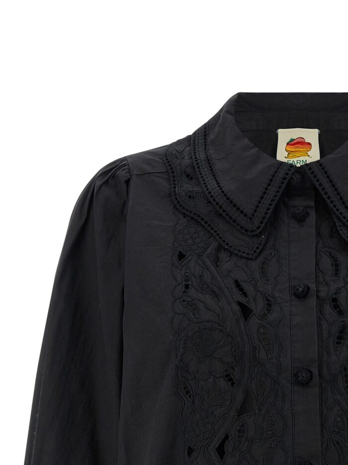 FARM RIO 'Black Embroidered' Shirt