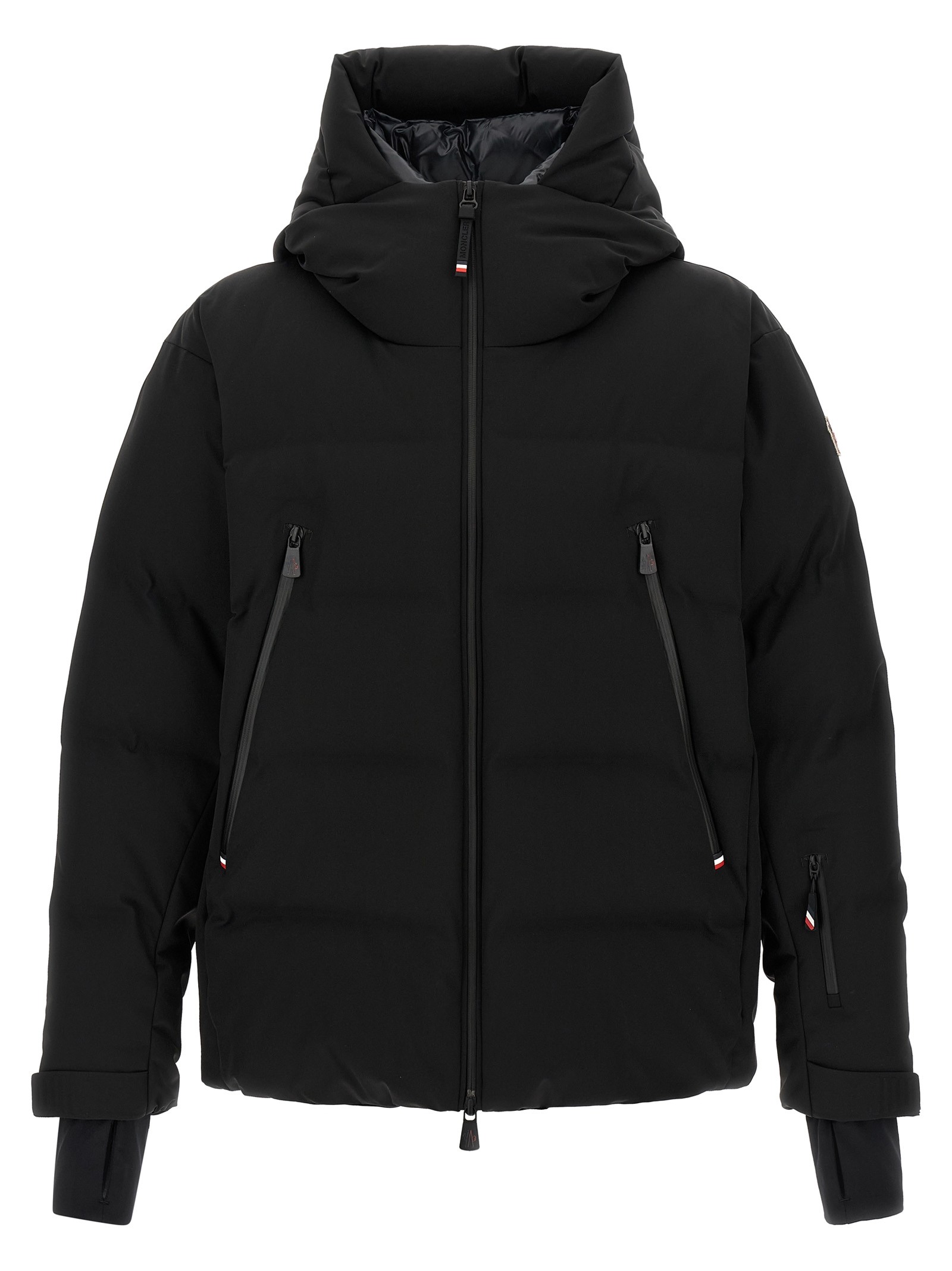 MONCLER GRENOBLE Black 'Fellberg' Ski Jacket