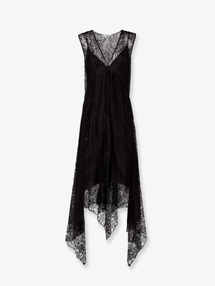 Fendi Black "Flowers And Berries" Lace Dress