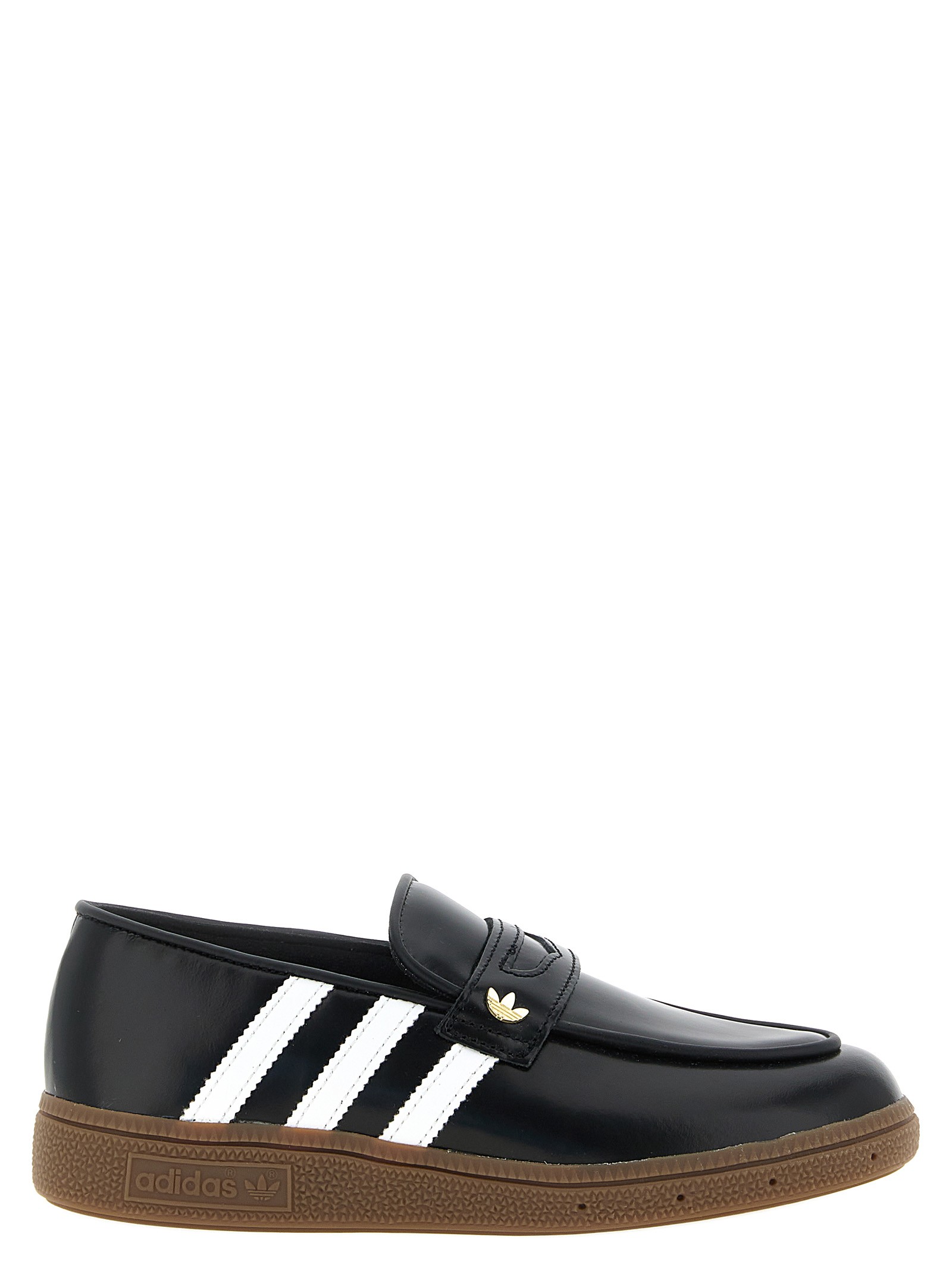ADIDAS ORIGINALS Black 'Handball Spezial' Loafers
