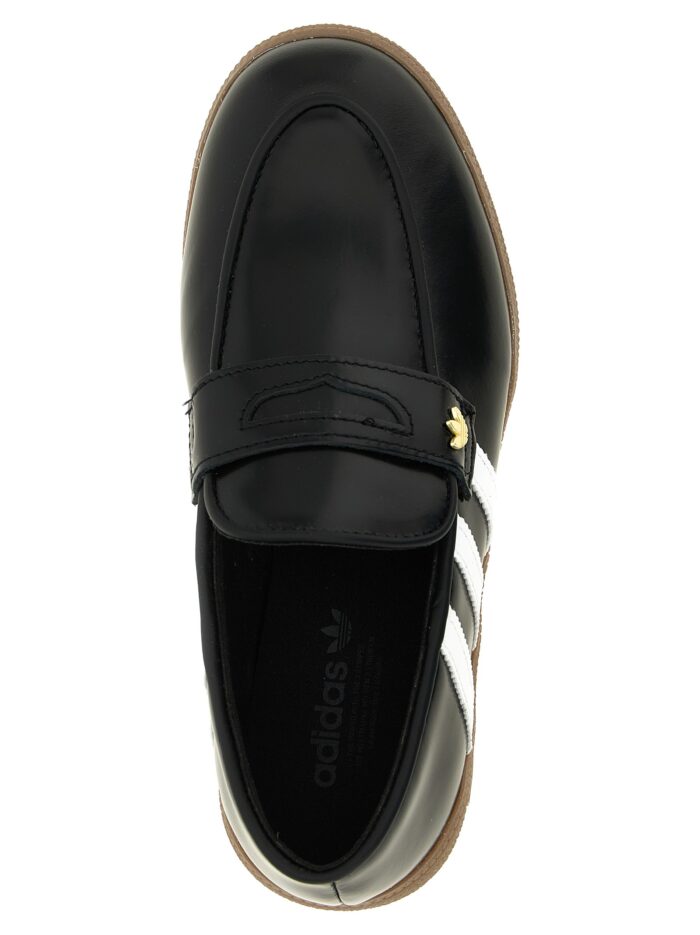 ADIDAS ORIGINALS Black 'Handball Spezial' Loafers