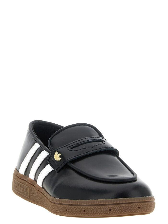 ADIDAS ORIGINALS Black 'Handball Spezial' Loafers