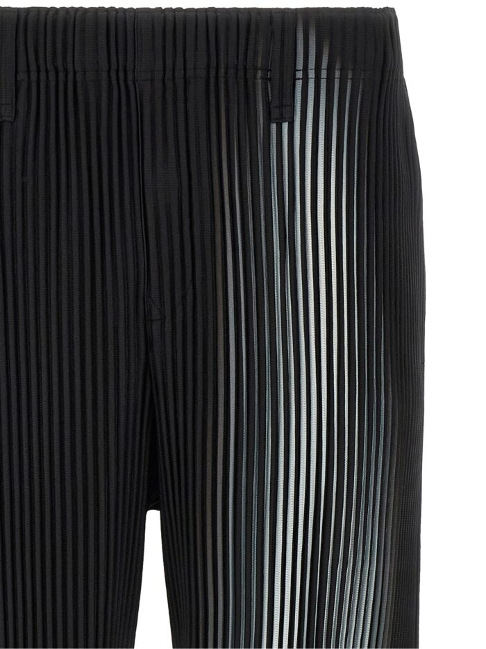 HOMME PLISSE' ISSEY MIYAKE Black 'In The Shadow' Pants