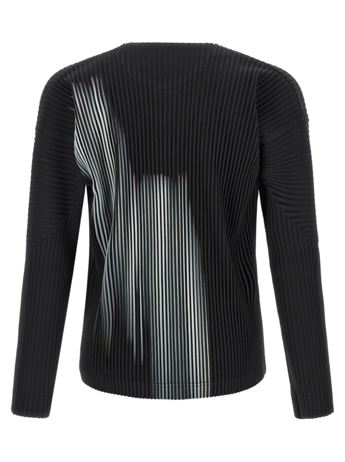 HOMME PLISSE' ISSEY MIYAKE Black 'In The Shadow' T-shirt
