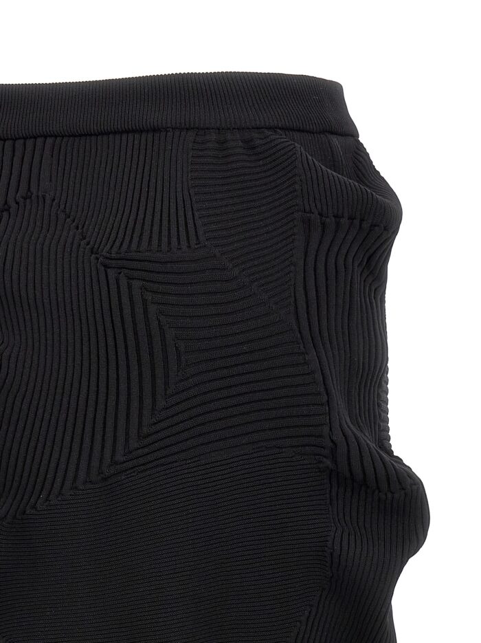 ISSEY MIYAKE Black 'Kone Kone' Skirt