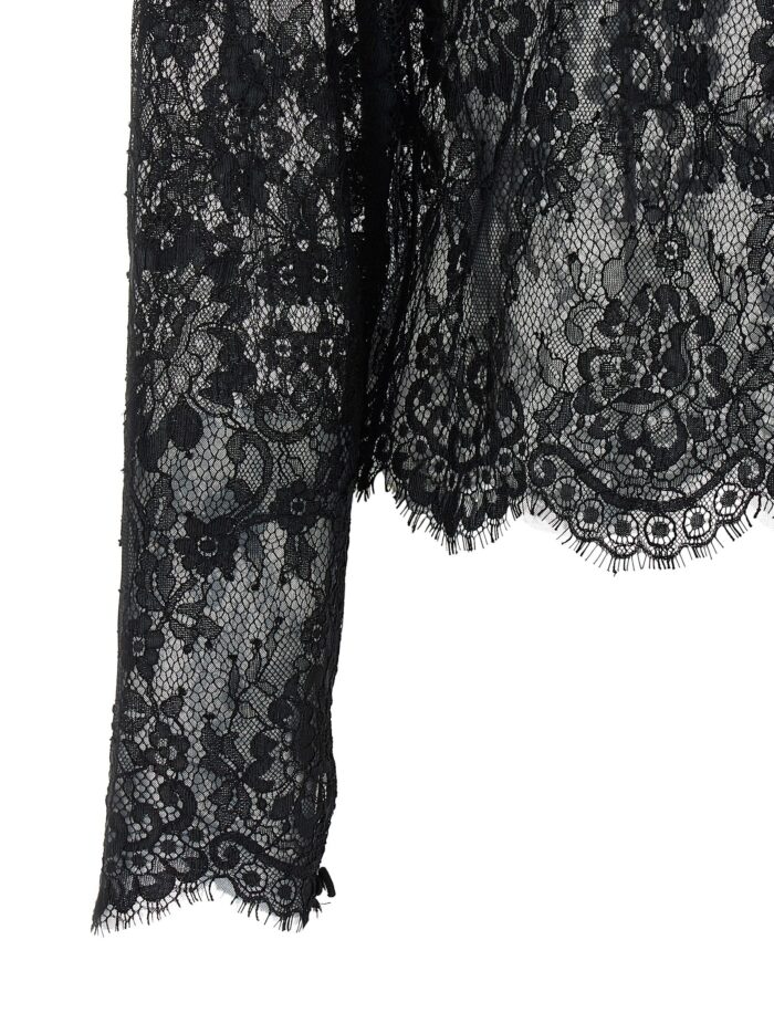 SELF PORTRAIT 'Black Lace' Blouse