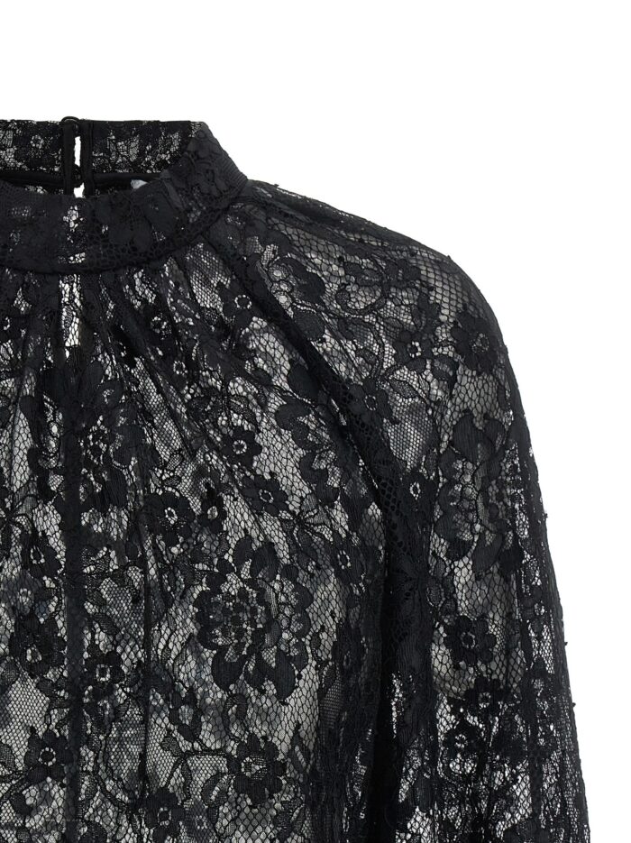 SELF PORTRAIT 'Black Lace' Blouse