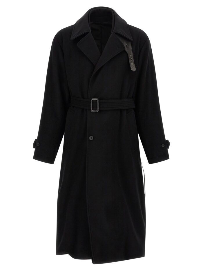 SSSTEIN Black 'Layered Combination' Coat