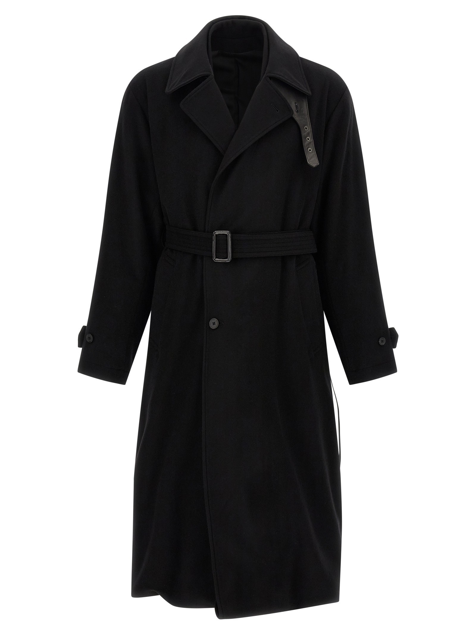 SSSTEIN Black 'Layered Combination' Coat