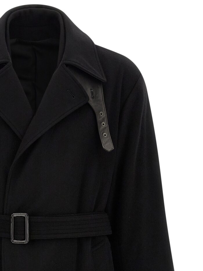 SSSTEIN Black 'Layered Combination' Coat