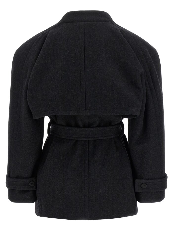 JACQUEMUS Black 'Le Caban Boléro' Coat