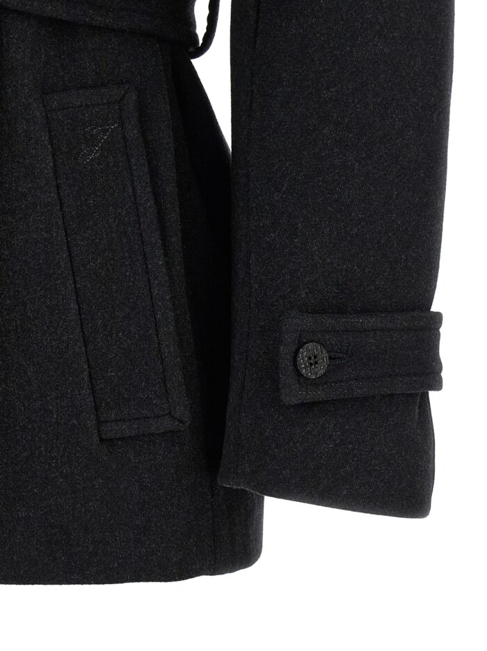 JACQUEMUS Black 'Le Caban Boléro' Coat