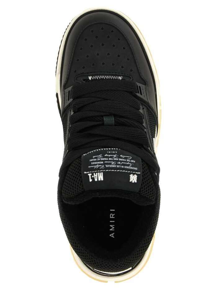 AMIRI Black 'MA-1' Sneakers