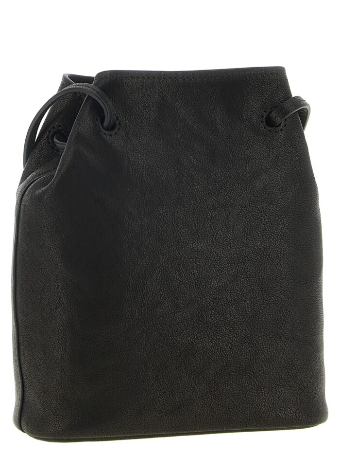 Miu Miu Black Mini Nappa Leather Crossbody Bag
