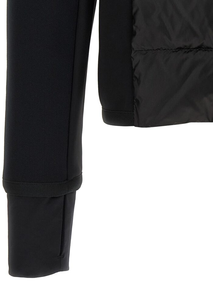 MONCLER GRENOBLE Black Padded Hoodie