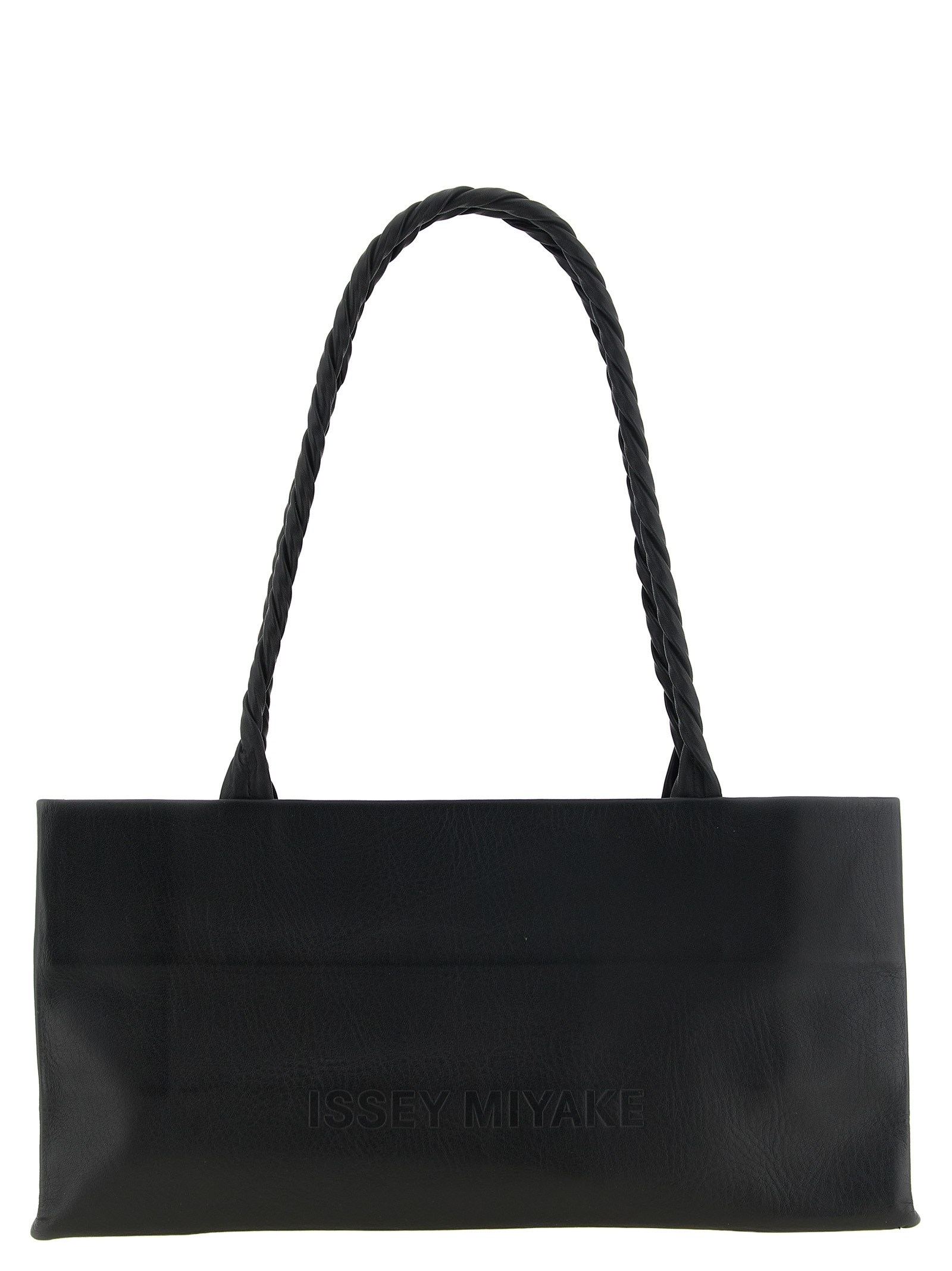 ISSEY MIYAKE Black 'Paper Bag' Shoulder Bag