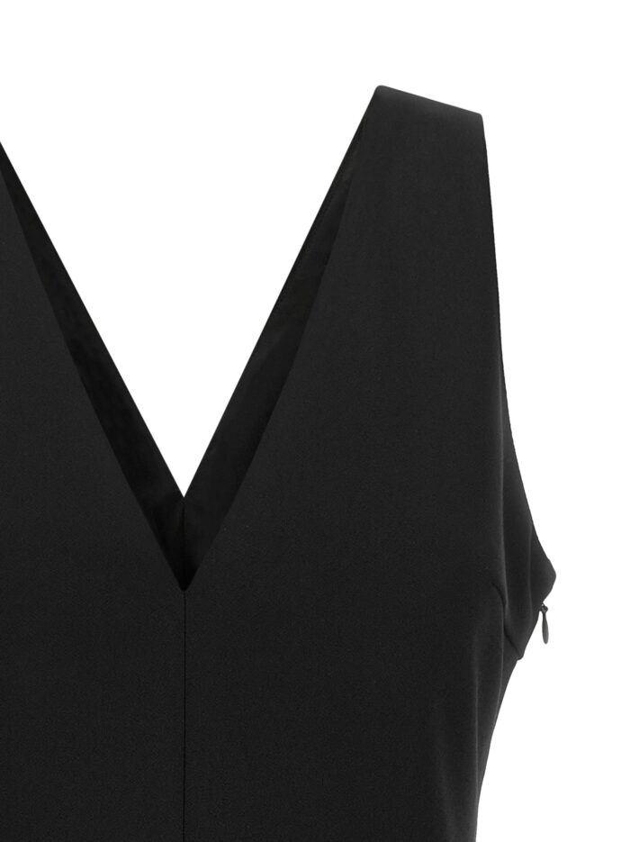 ROTATE BIRGER CHRISTENSEN Black Peplum Top