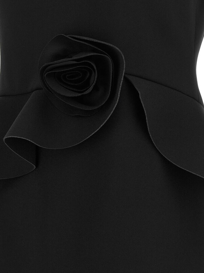 ROTATE BIRGER CHRISTENSEN Black Pink Dress