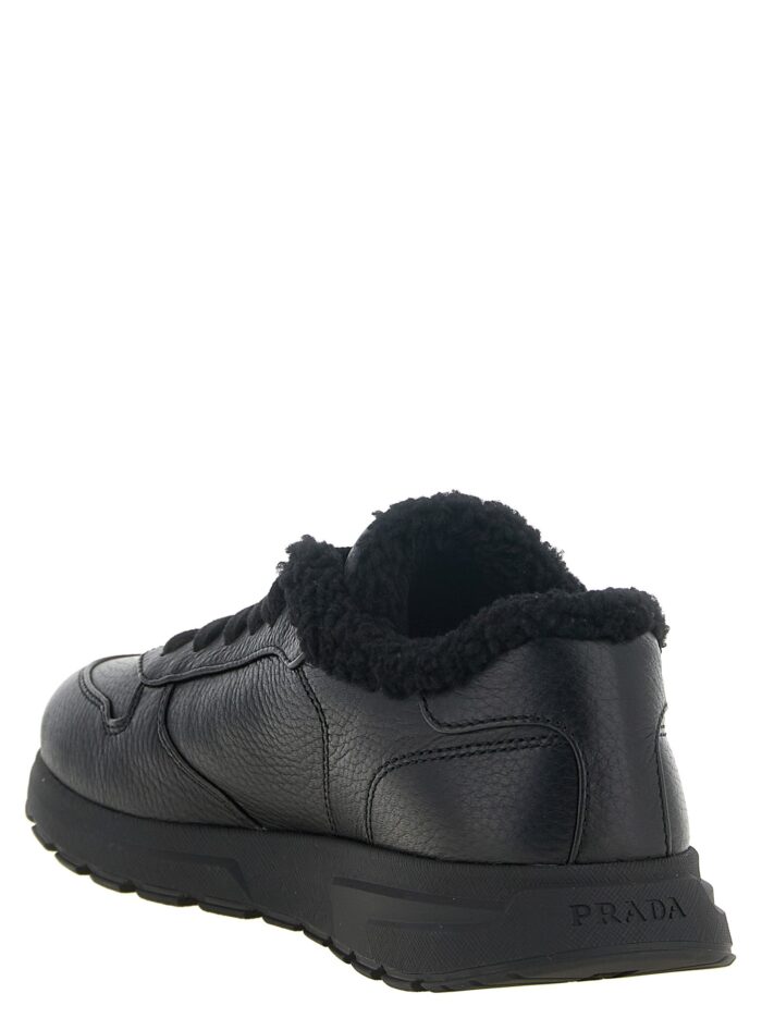 Black 'Prada Prax' Sneakers