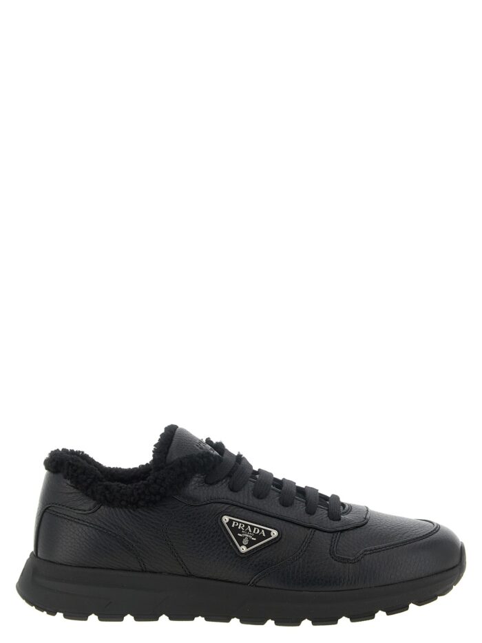 Black 'Prada Prax' Sneakers