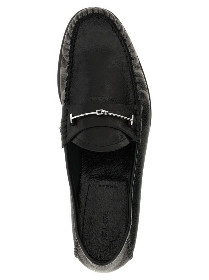 TOM FORD Black 'Ripley' Loafers