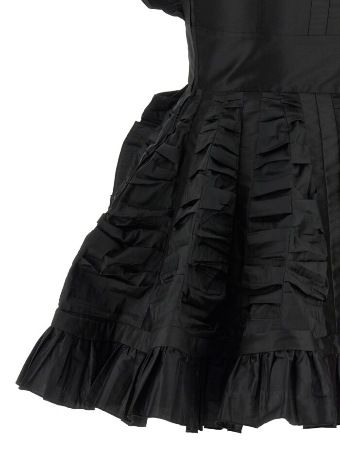 GIOVANNI BEDIN Black Ruffle Dress