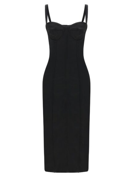 Dolce & Gabbana 'Black Sicily' Bra Corset Dress
