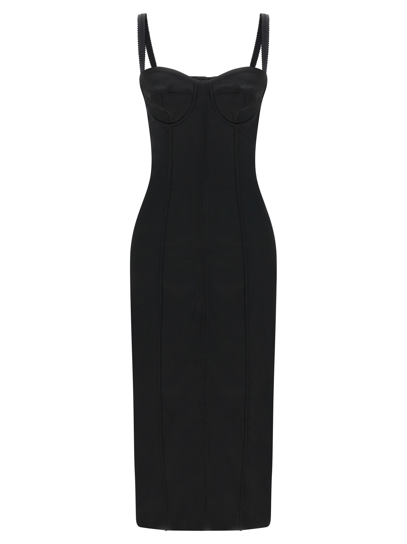 Dolce & Gabbana 'Black Sicily' Bra Corset Dress