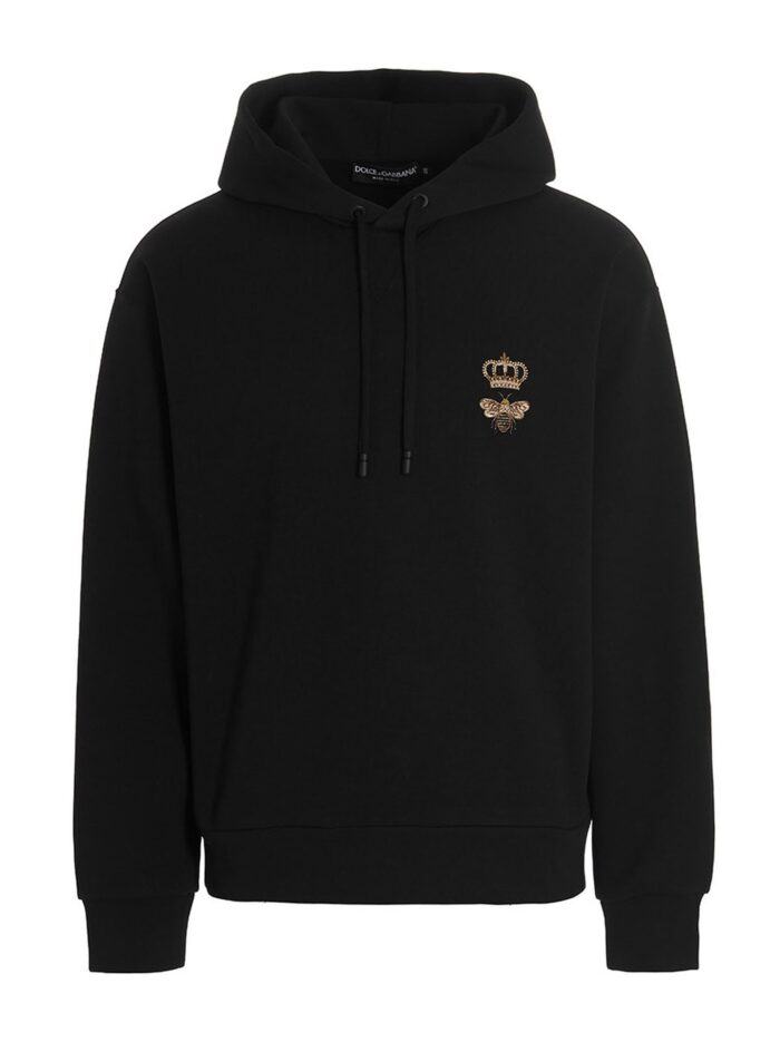 dolce & gabbana 'black sicily' hoodie Dolce & Gabbana 'Black Sicily' Hoodie