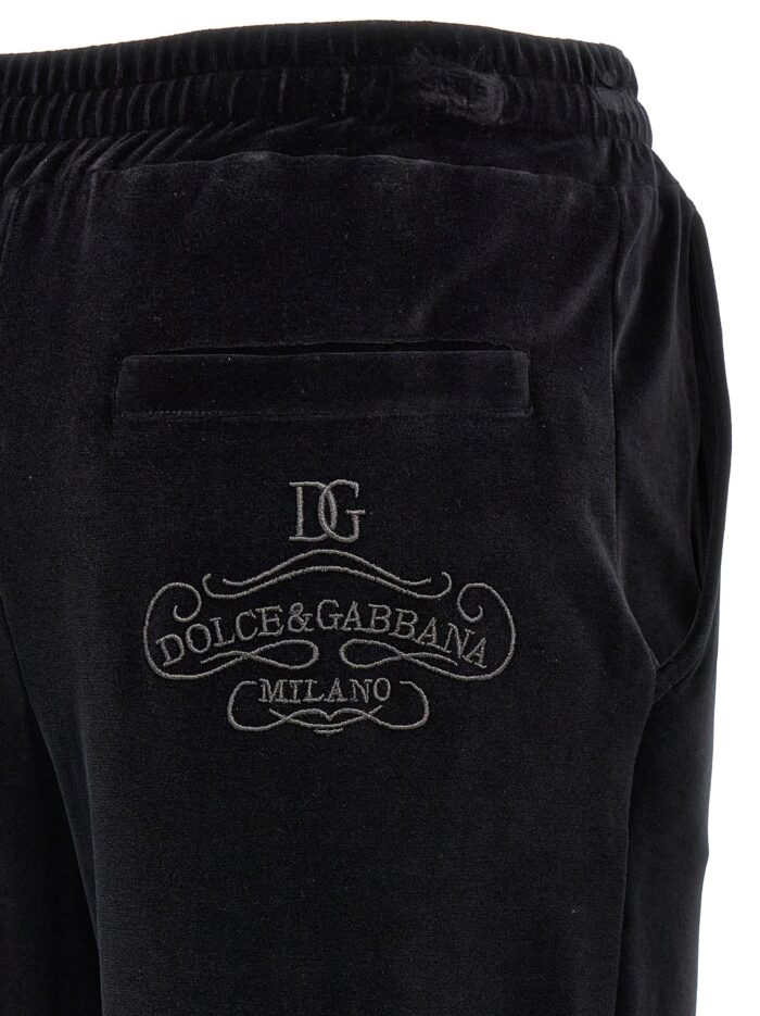 DOLCE&GABBANA 'Black Sicily' Joggers
