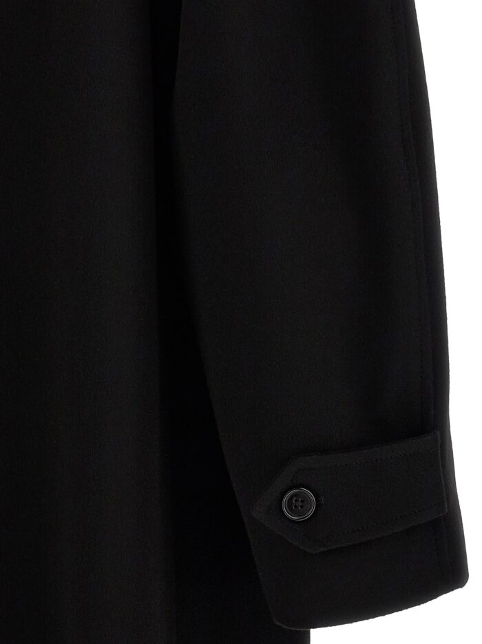 JIL SANDER Black 'Sport 130' Coat