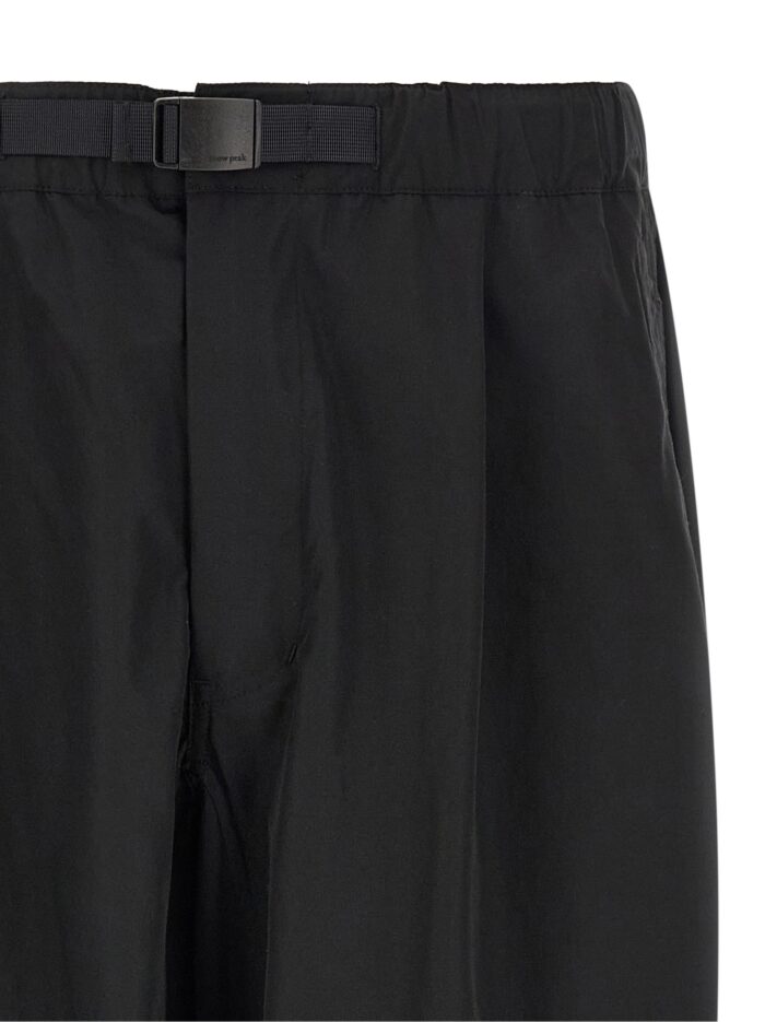 Snow Peak Black Taffeta Pants