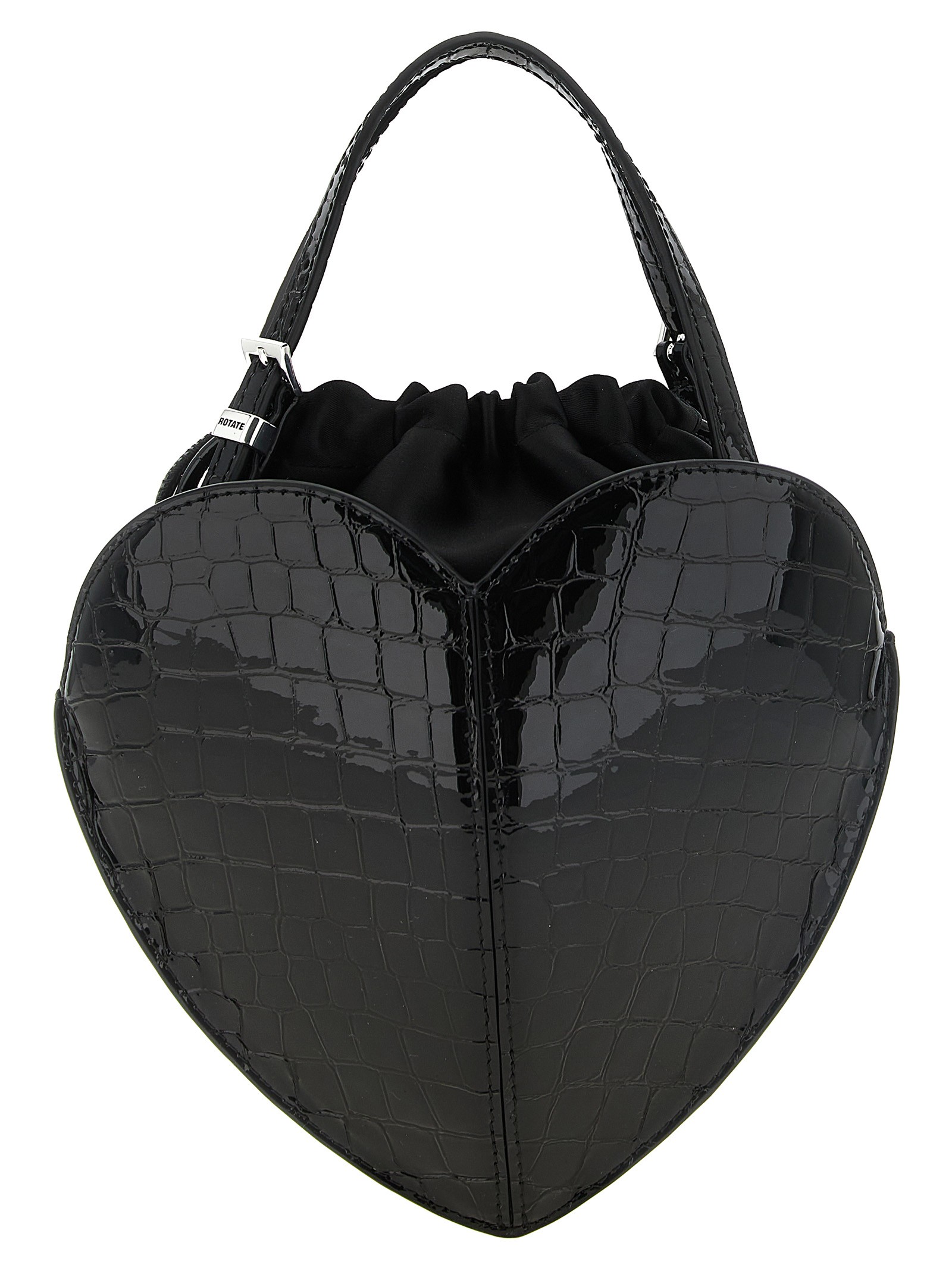 ROTATE BIRGER CHRISTENSEN Black 'The Heart' Handbag