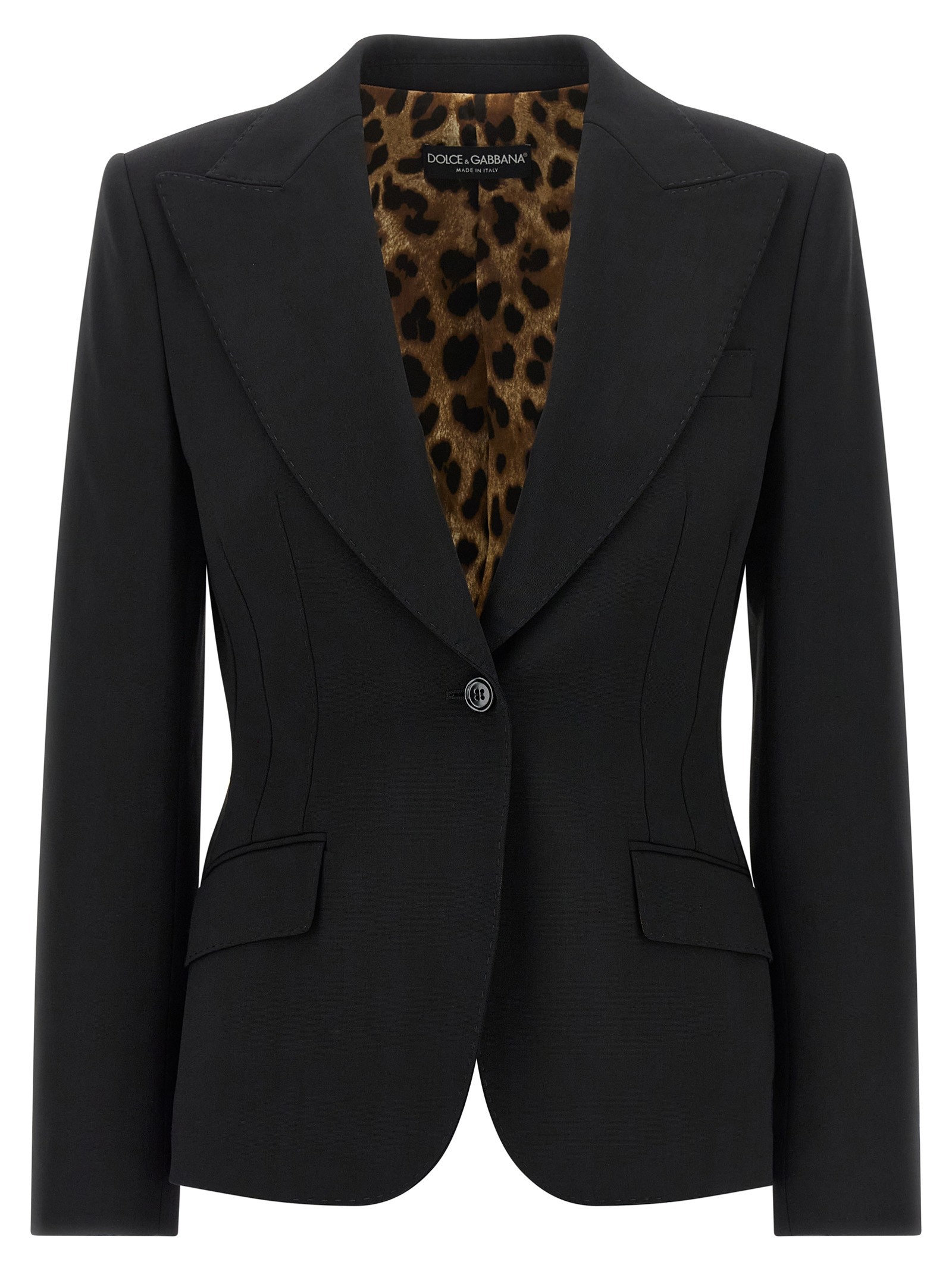 Dolce & Gabbana Black 'Turlington' Blazer