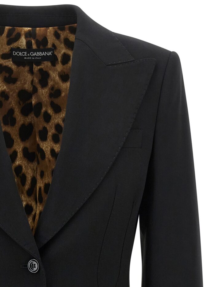 Dolce & Gabbana Black 'Turlington' Blazer