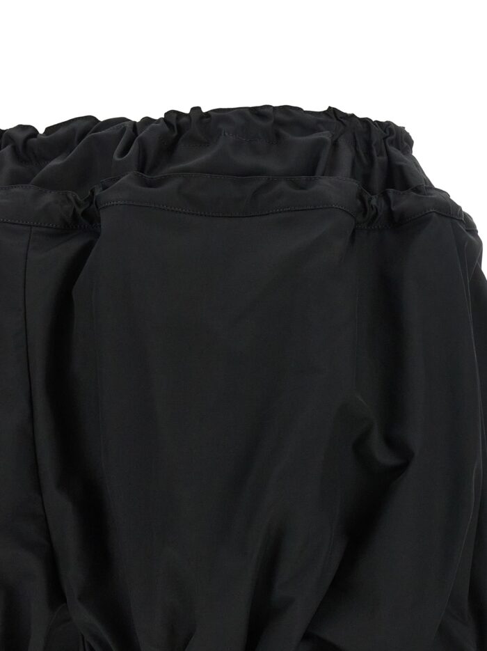 The Attico Black Utility Shorts