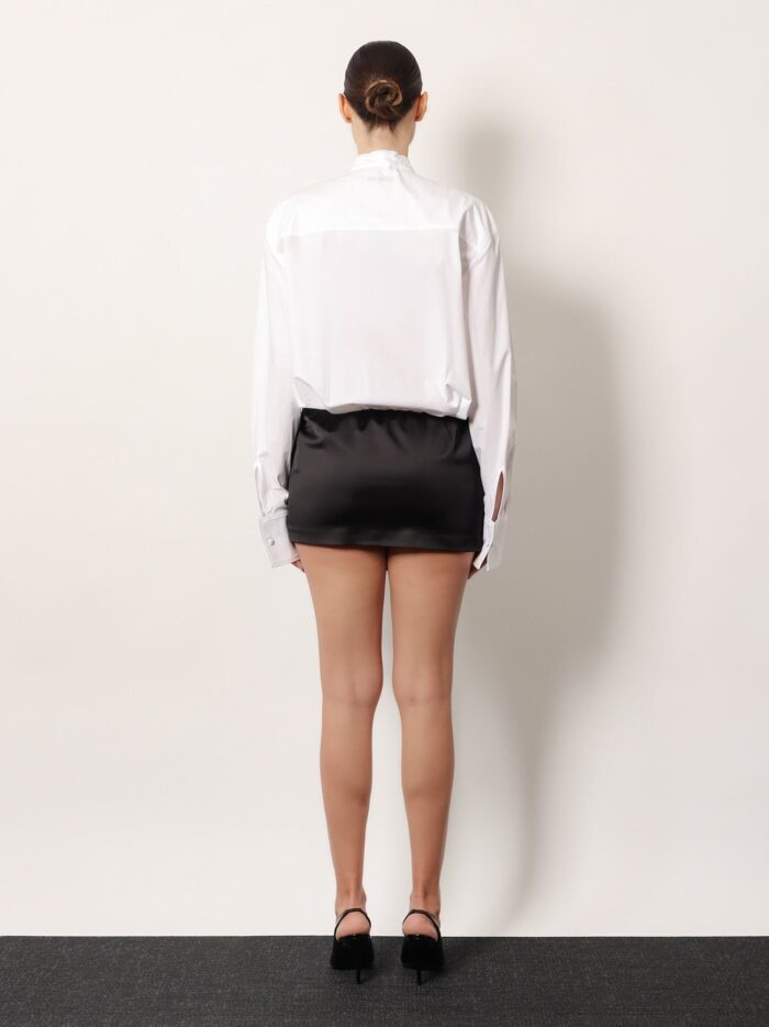 The Attico Black/white Mini Dress