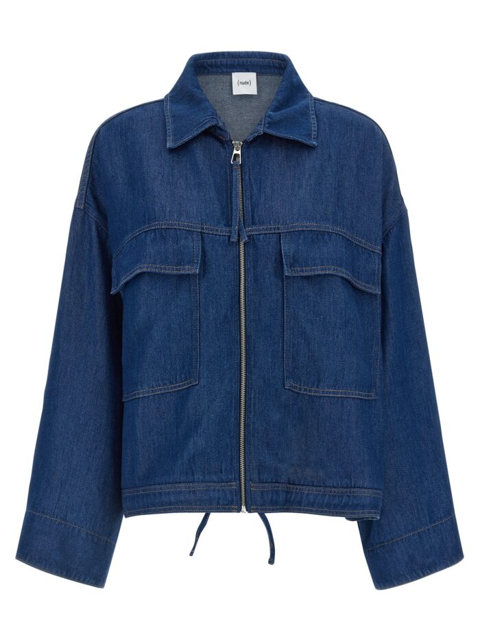 nude 'blake' denim jacket NUDE 'Blake' Denim Jacket