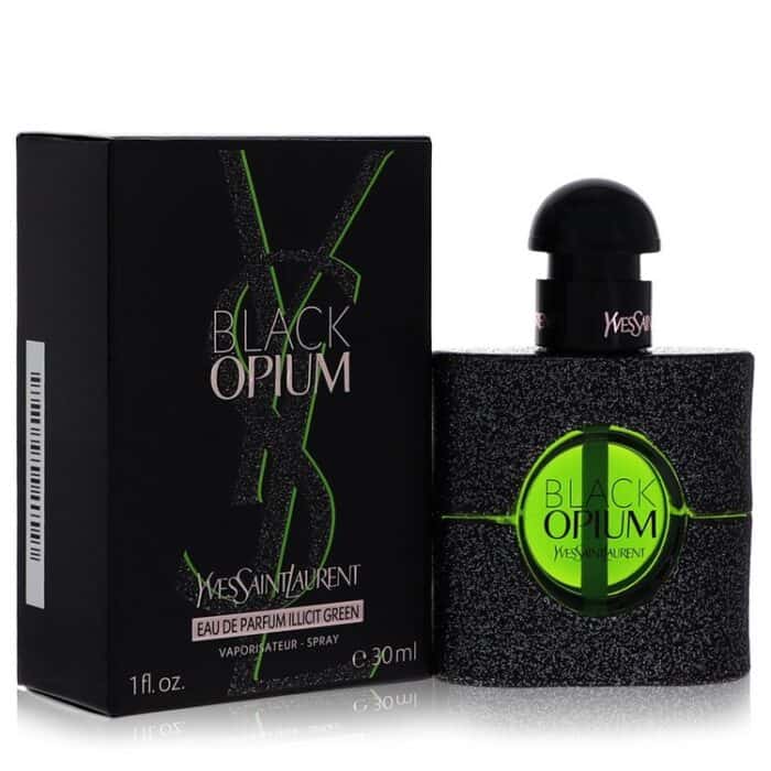 Black Opium Illicit Green By Yves Saint Laurent - Eau De Parfum Spray 1 Oz