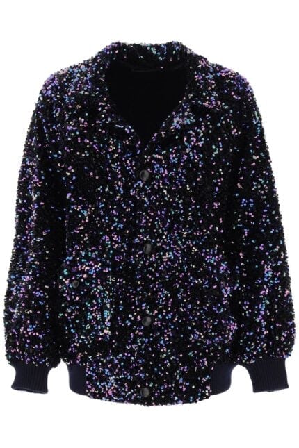 Blaze Milano Aileen Chabo Sequined Bomber Jacket