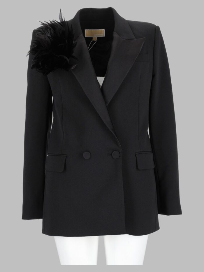 MICHAEL BY MICHAEL KORS Blazer Con Piume Applicate