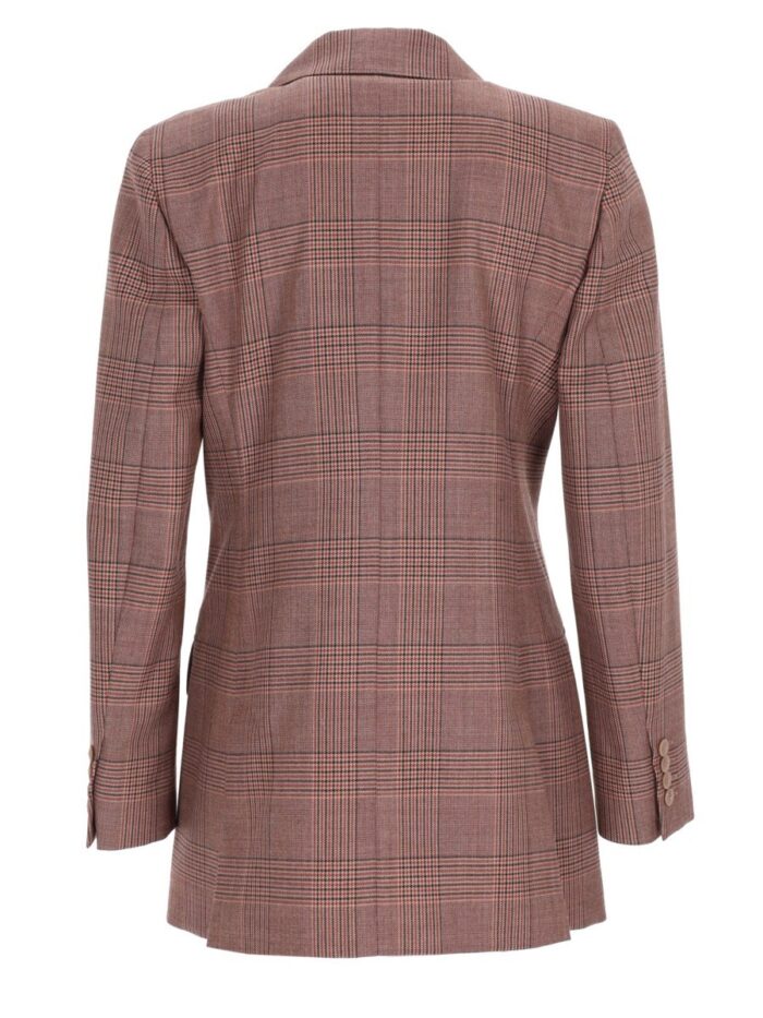 Max Mara Blazer Doppiopetto In Lana Principe Di Galles