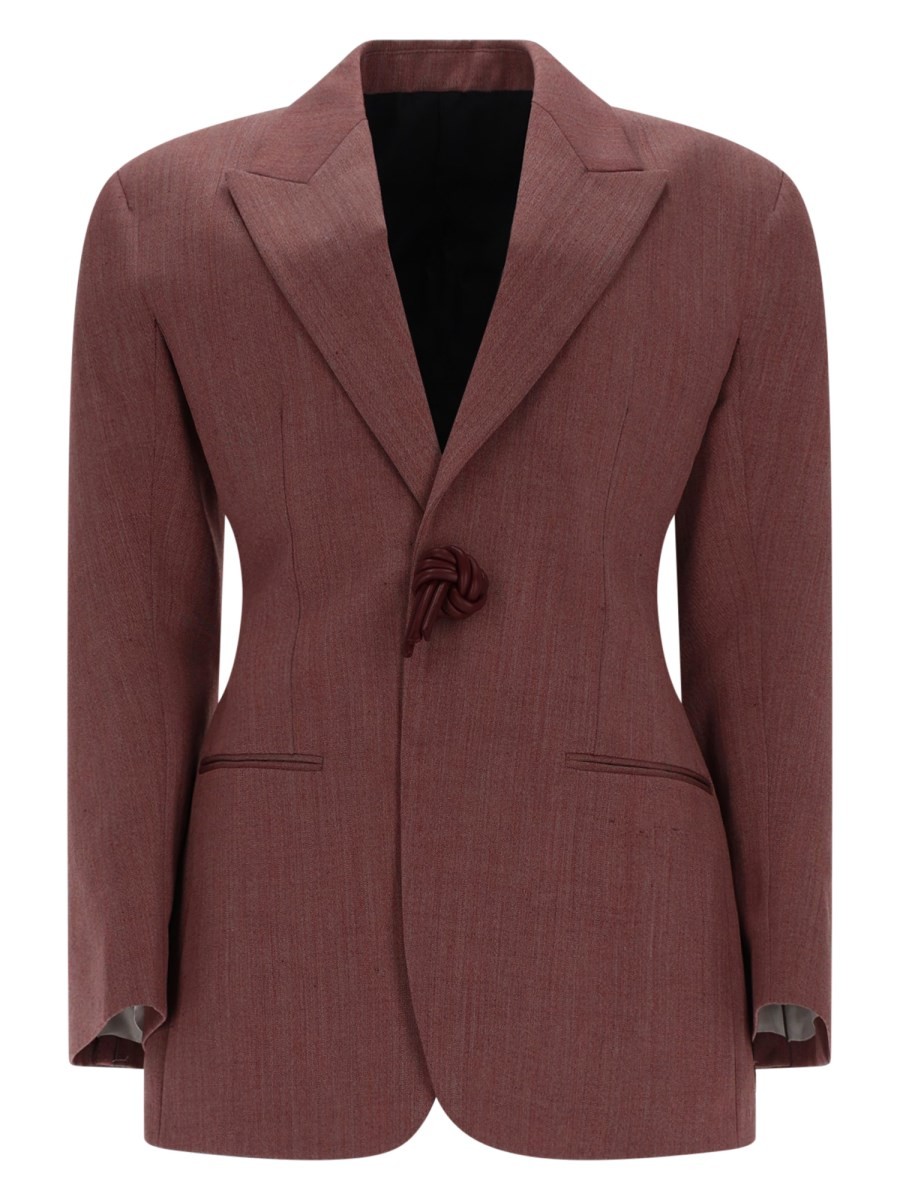 Bottega Veneta BLAZER IN LANA E LINO