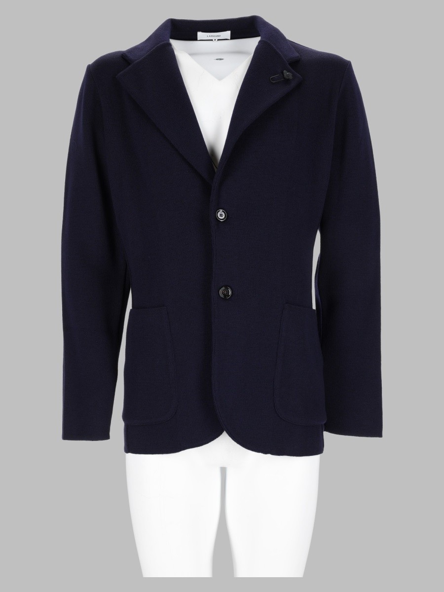 Lardini Blazer In Maglia Di Cotone