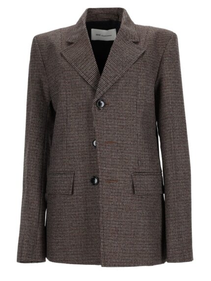 AMI PARIS Blazer Monopetto In Lana