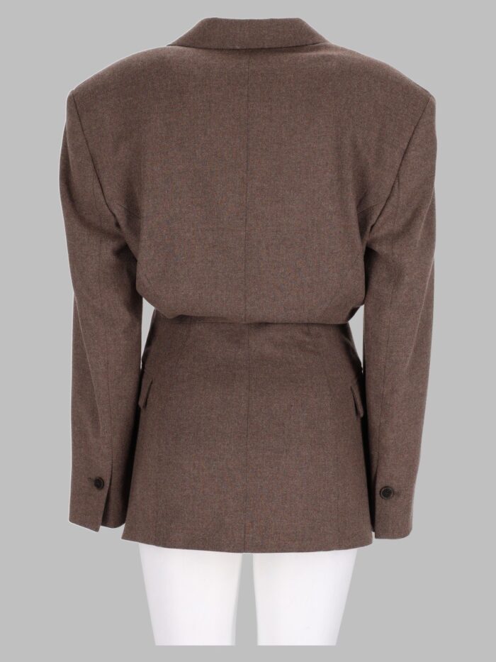 ALYSI Blazer Sagomato In Flanella