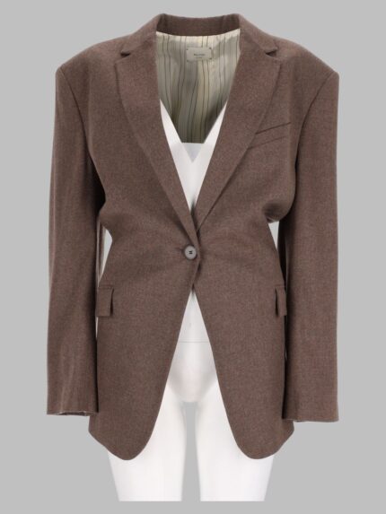 ALYSI Blazer Sagomato In Flanella