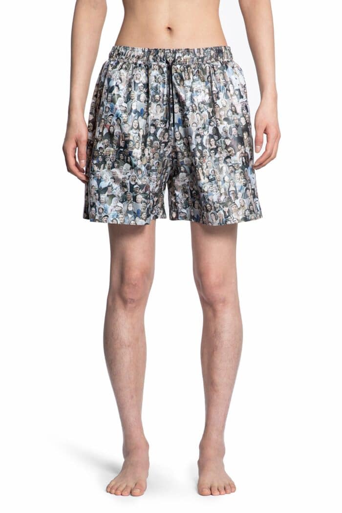 BLESS Faces Print Swim Shorts