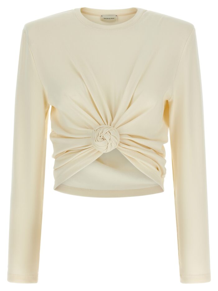 MAGDA BUTRYM 'Blouse 14 Cream' Sweater